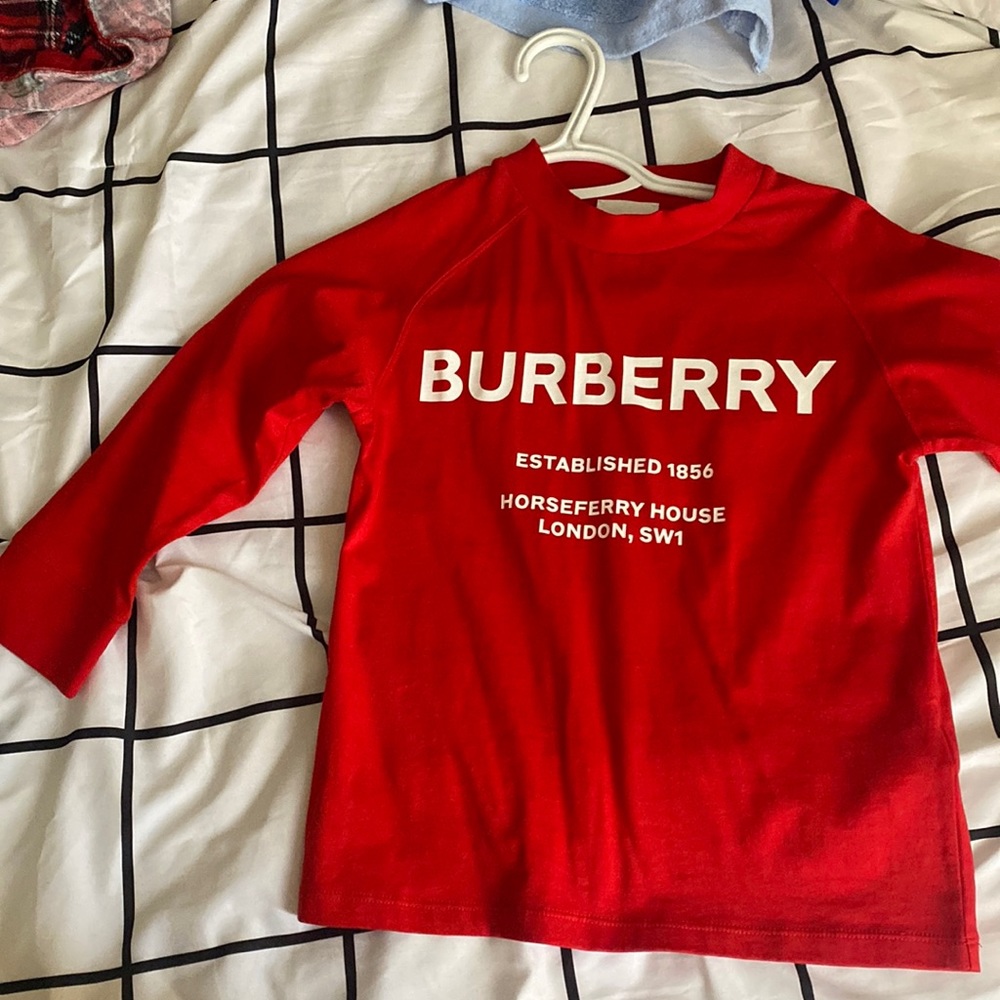Burberry boys size 6 worn once